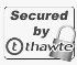 secured by thawte